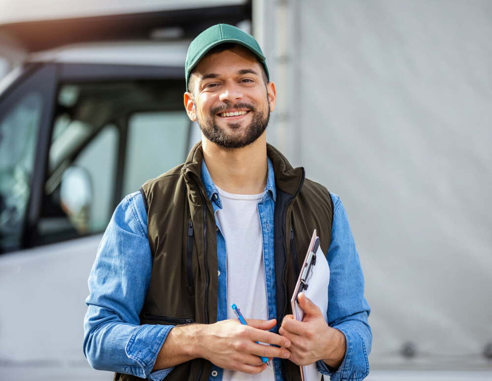 man in business casual shirt smiling